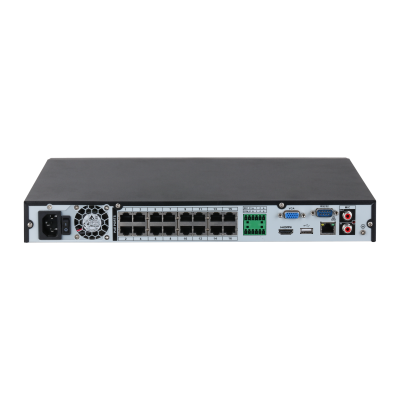 DH(2-Series)4K Compact 1U 4PoE 1HDD WizSense Network Video Recorder