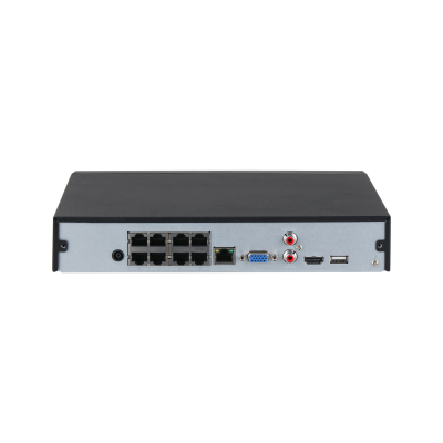 DH(4-Series) Compact 1U 4-PoE 1HDD WizSense Network Video Recorder