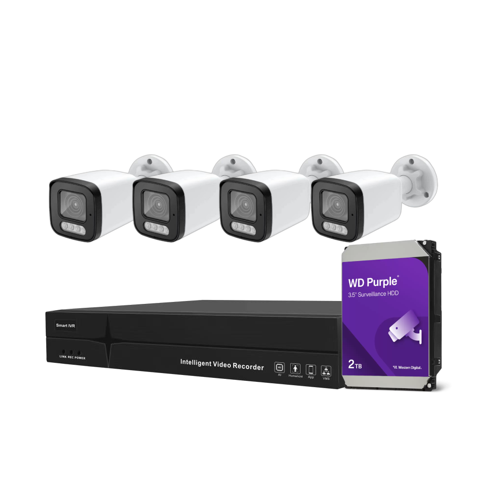 Onecam FA series NVR + Onecam DarkViewer IP camera Package