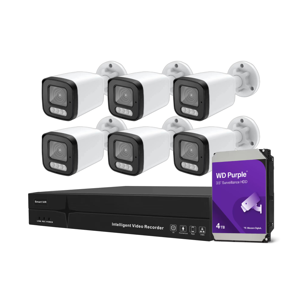 Onecam FA series NVR + Onecam DarkViewer IP camera Package