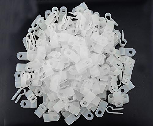 cable clips white-10MMX 100PCS