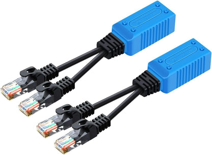 RJ45 Ethernet Cable Combiner/Splitter Kit (1 Pair) -