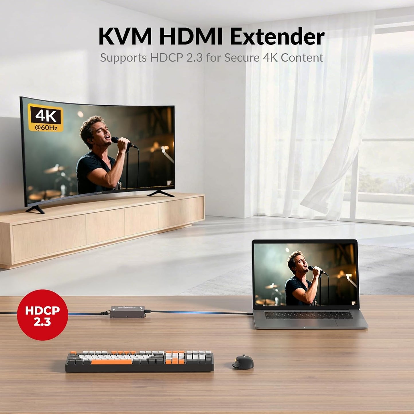 HDMI USB KVM Extender
