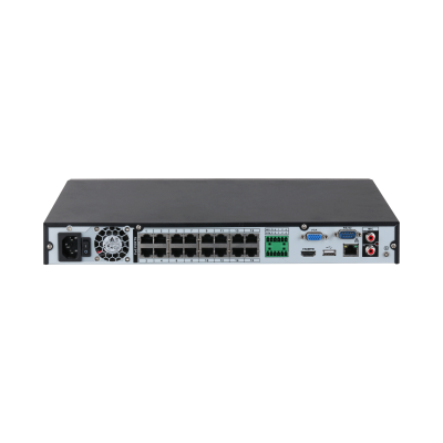 32CH 1U 16PoE 2HDDs WizSense Network Video Recorder