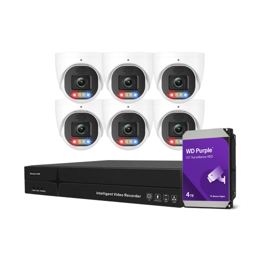 Onecam FA series NVR + Onecam Active Deterrence AI camera Package