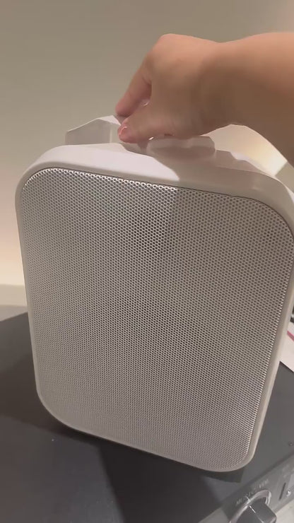 8 Ohm Speaker Professional 5.25" 40W Two-Way Audio Plastic Passive Speaker
